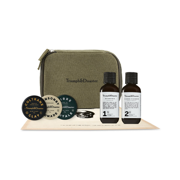 Triumph & Disaster Road Less Travelled Dopp and Haircare Travel Kit - FREE  Delivery